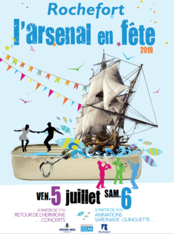 arrivée de l'hermione
