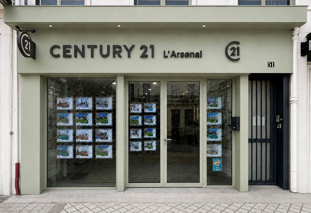 Agence immobilière CENTURY 21 L'Arsenal, 17300 ROCHEFORT