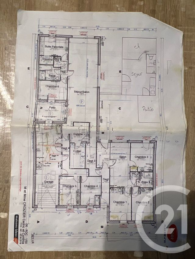 maison à vendre - 11 pièces - 237.48 m2 - AIGREFEUILLE D AUNIS - 17 - POITOU-CHARENTES - Century 21 L'Arsenal